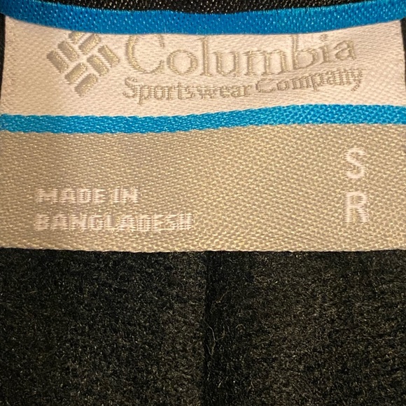 Columbia NWOT Snow pants Women’s Size S (R) Omnitech Black - Picture 3 of 8